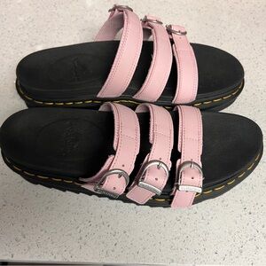 Dr. Marten’s Blaire Pink Slide Sandals NWOT Size 10